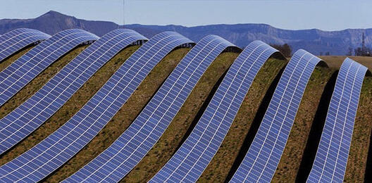 Најголемата фарма за сончева енергија во Франција